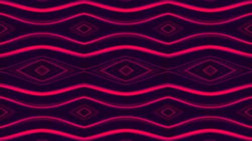 Kaleidoscopic pink pattern