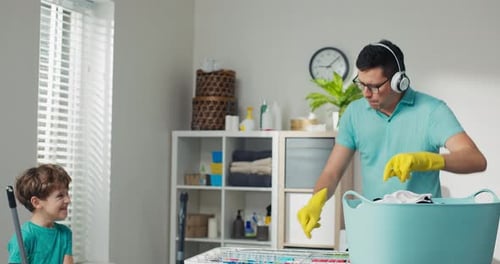 Fun in the Laundry Room