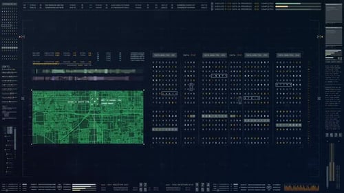 Futuristic Source Code Numbers 03