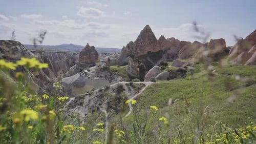 Landscape in Cappadocia, Turkey