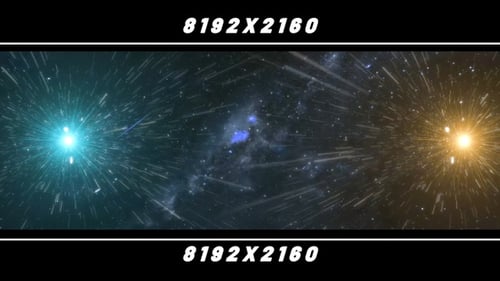 Hyper Jump in Space Widescreen