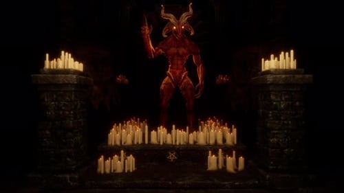 Goat Demon Baphomet VJ Loop