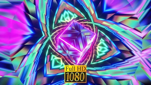 Tunnel Magic Journey Vj Loop HD