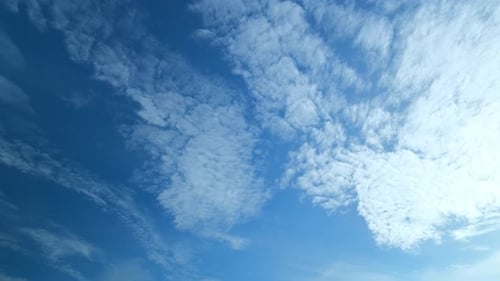 4K UHD: lapso de tiempo del cielo, hermoso fondo, cielo Timelapse del horizonte. Cielo de verano