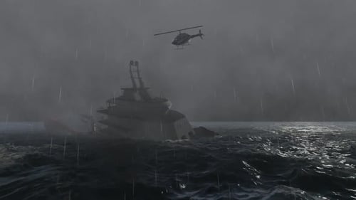Sinkendes Boot