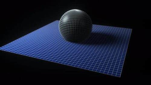 Scientific Visualization of Gravity Bending Spacetime Grid