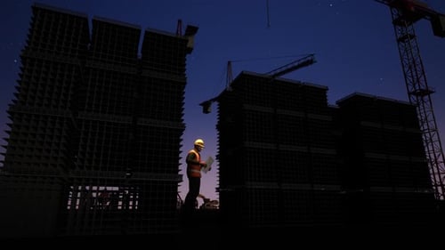 Silueta del ingeniero