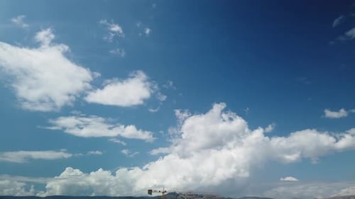 Wolken-Zeitraffer in Italien
