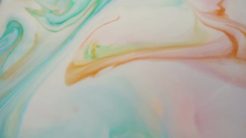 Abstract Pastel Colors Swirling