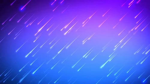 Dynamic Abstract Neon Light Trails Background