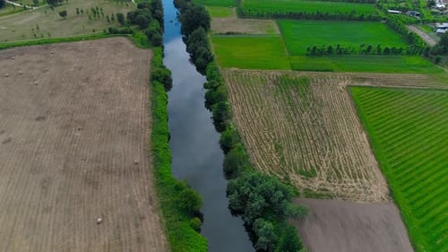 River and Fields