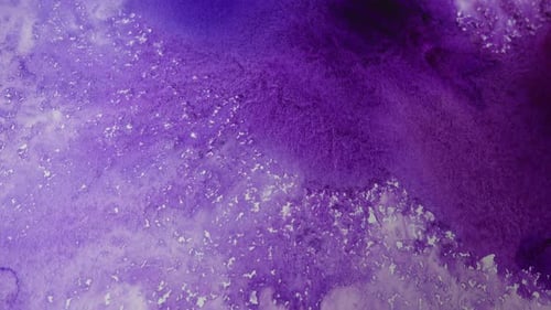 Abstract Watercolor Paint Texture in Light and Dark Purple