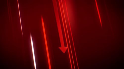 Falling Chart Background 4k