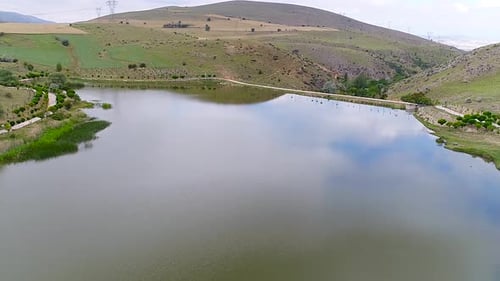Dam lake.