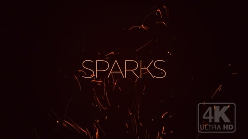 Dynamic Fire Sparks Overlay Visual Effects Pack