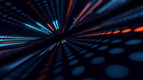 Dots stripe With Motion Speed light Lines