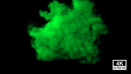 Huge Green Smoke 4K