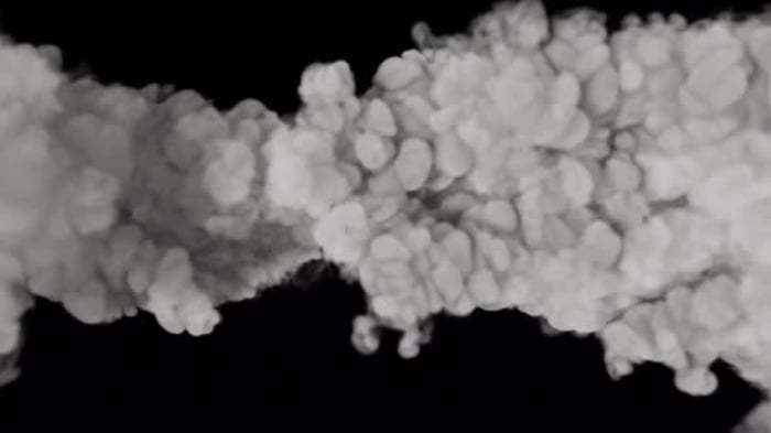 Realistic Dust Cloud Ground Effect Animation, Elements Motion Graphics ...