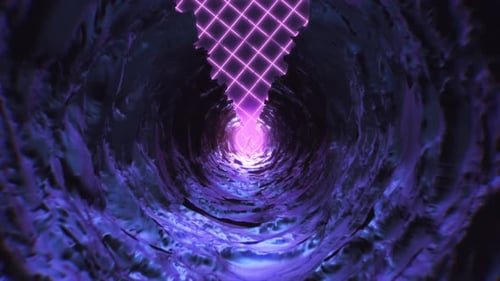 Flow Tunnel 4k VJ-Schleife