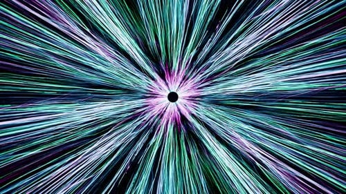 Neon Line Streak Loop Background