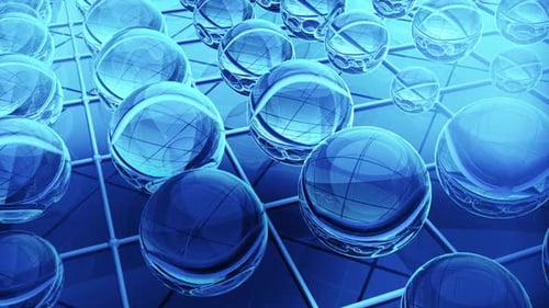 Glass Sphere Background