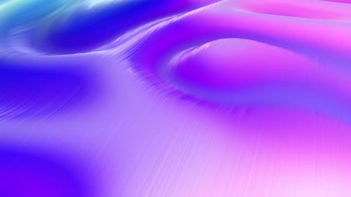 Purple Wavy Flowing Gradient Shape Backdrop Loop