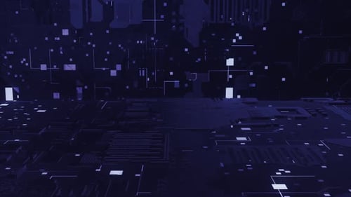 Une animation impressionnante montre le flux de données dans une carte mère sur un PC