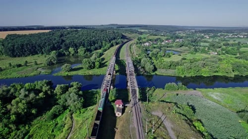 Railway Bridge Over the River