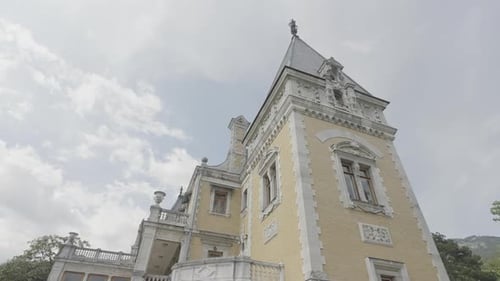 Bottom View of Old Country Palace