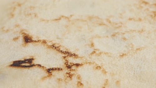 Close Up of a Pancake or Crepe