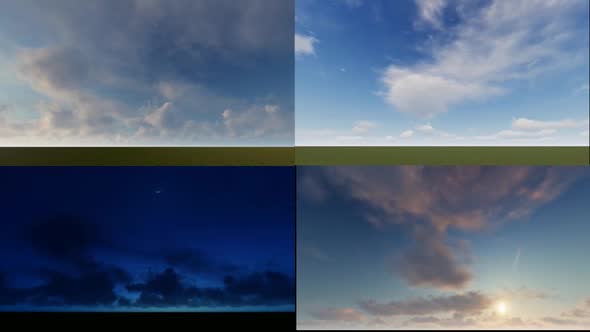 Loopable Sky Pack - 10, Backgrounds Motion Graphics ft. 2k & aerial ...