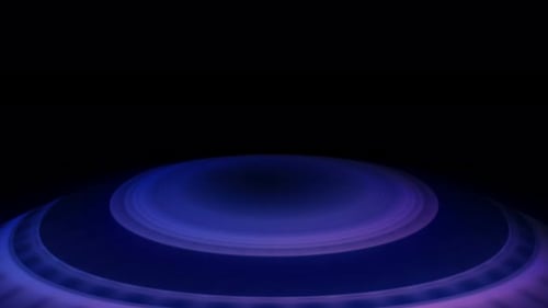 Floor Circle Light Rays 03