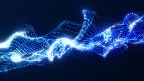 Abstrakte Linienpartikel Hintergrund