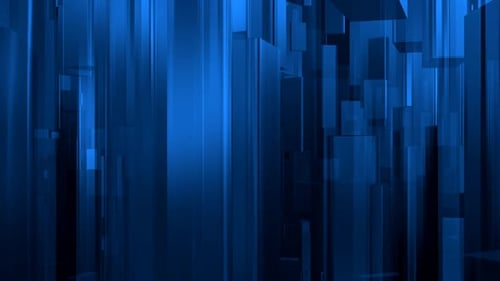 Blue Modern News Background Loop