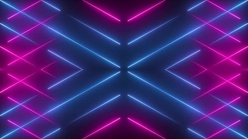 Neon Lines Loop 02