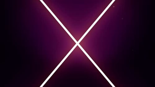 Lasergekreuzte Strahlen