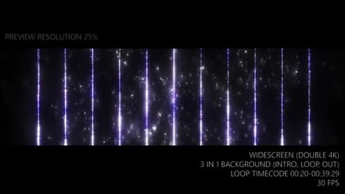 Fond de particules d'énergie bleu néon