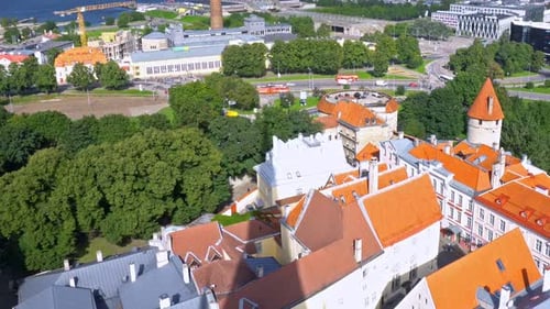 Tallinn Old Town. Capital of Estonia