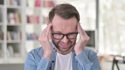 Man with Headache