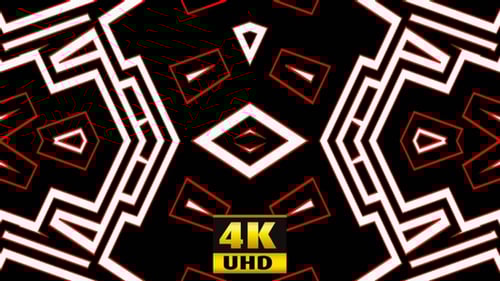 Vj Loop Kaleidoscope Abstraction Of July 60 fps 4K