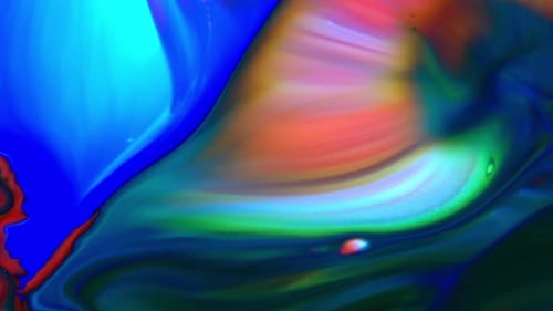 Bunte Farbtinte verbreitet Psychedelic Blast Movement 15