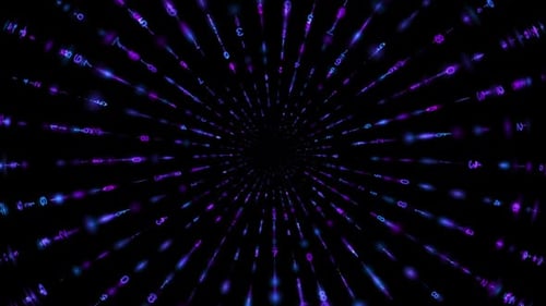 Numbers Array Background III