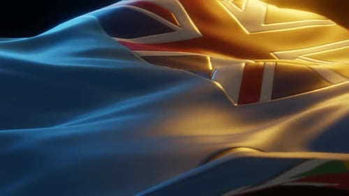 Fiji - Stylized Flag