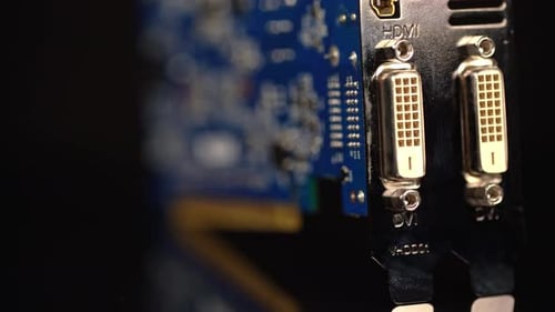 Computer Graphics Card with HDMI and DVI Ports