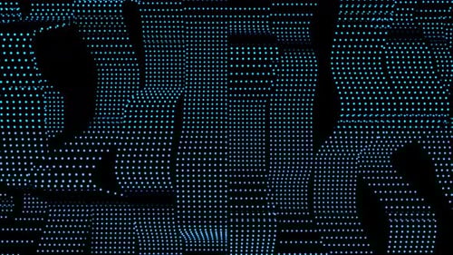 Transmisión de rayas de luz digitales