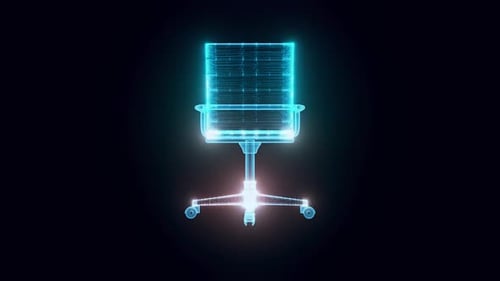 Desk Chair Hologram Hd