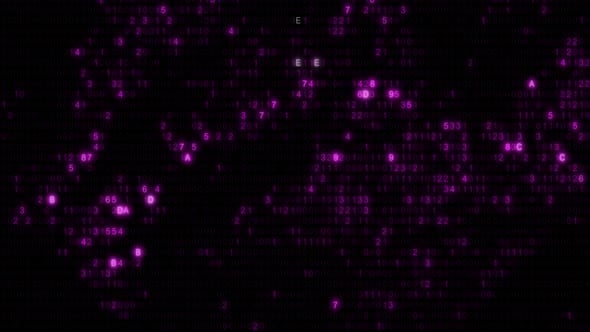 Abstract Pink Computer Hex Code Machine Learning Algorithm Hud Design ...