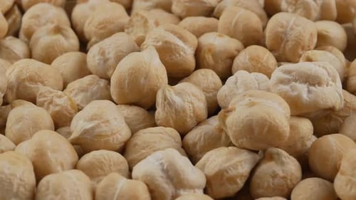 Pile of Creamy Chickpeas