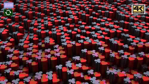 Card Symbol Club And Heart A 4K