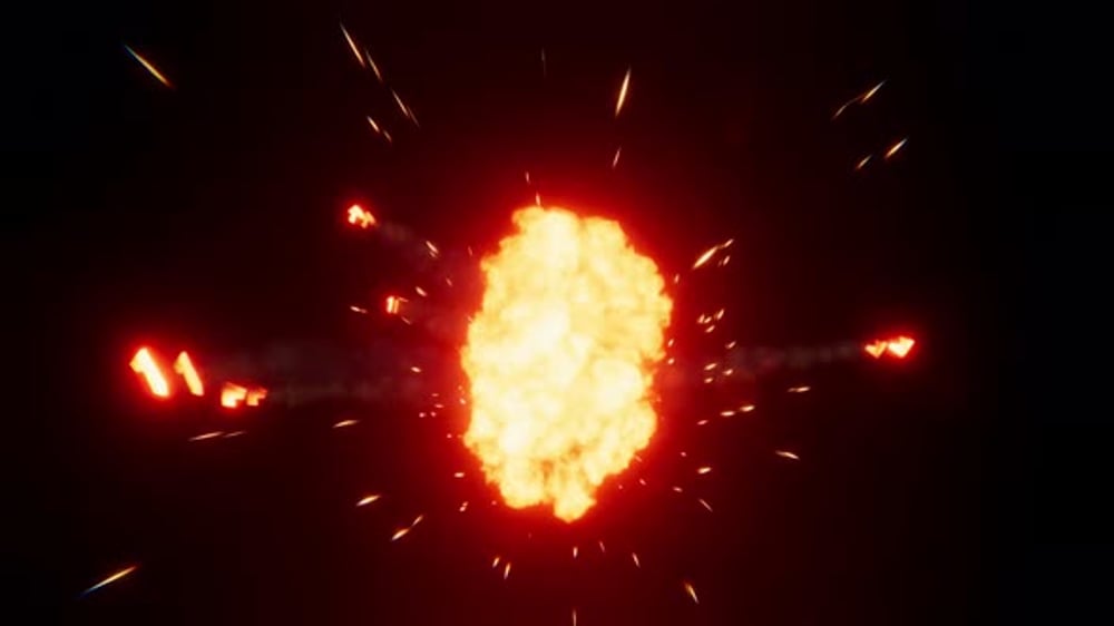 Dynamic Fire and Electric Explosion Effects Pack, Backgrounds Motion ...